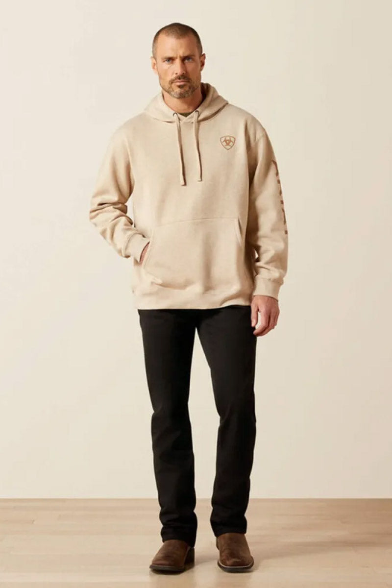Ariat Logo Hoodie - OAT