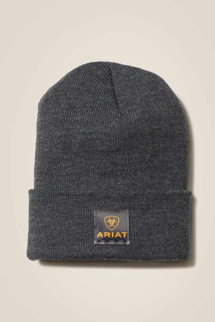 Ariat Rebar Watch Cap Charcoal - CHAR