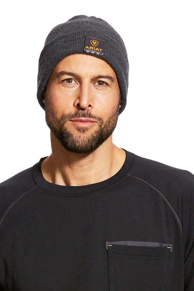 Ariat Rebar Watch Cap Charcoal - CHAR