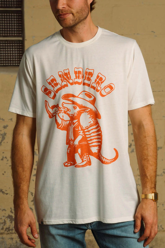 Armadillo Tee - White
