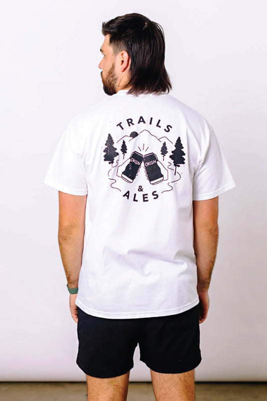 Unisex Artist Series Trails & Ales - WHT