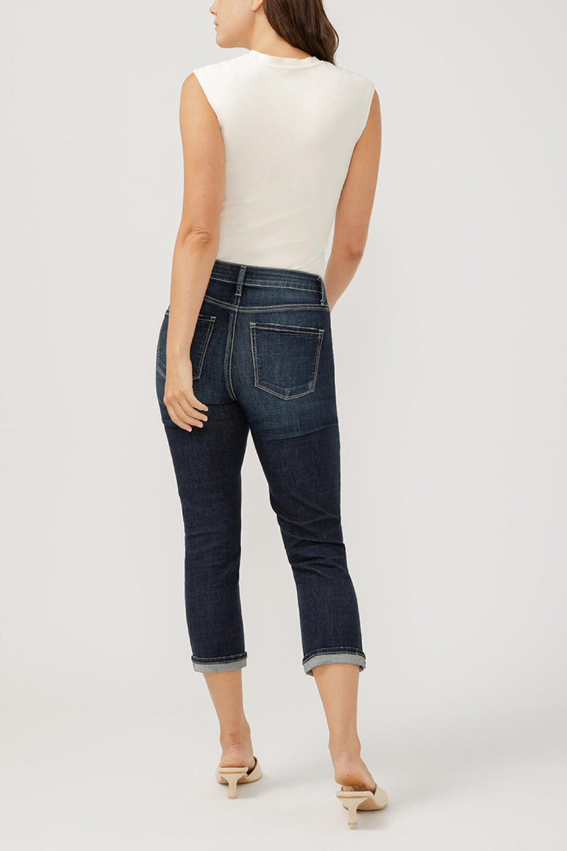 Avery High Rise Capri Jeans - DKW