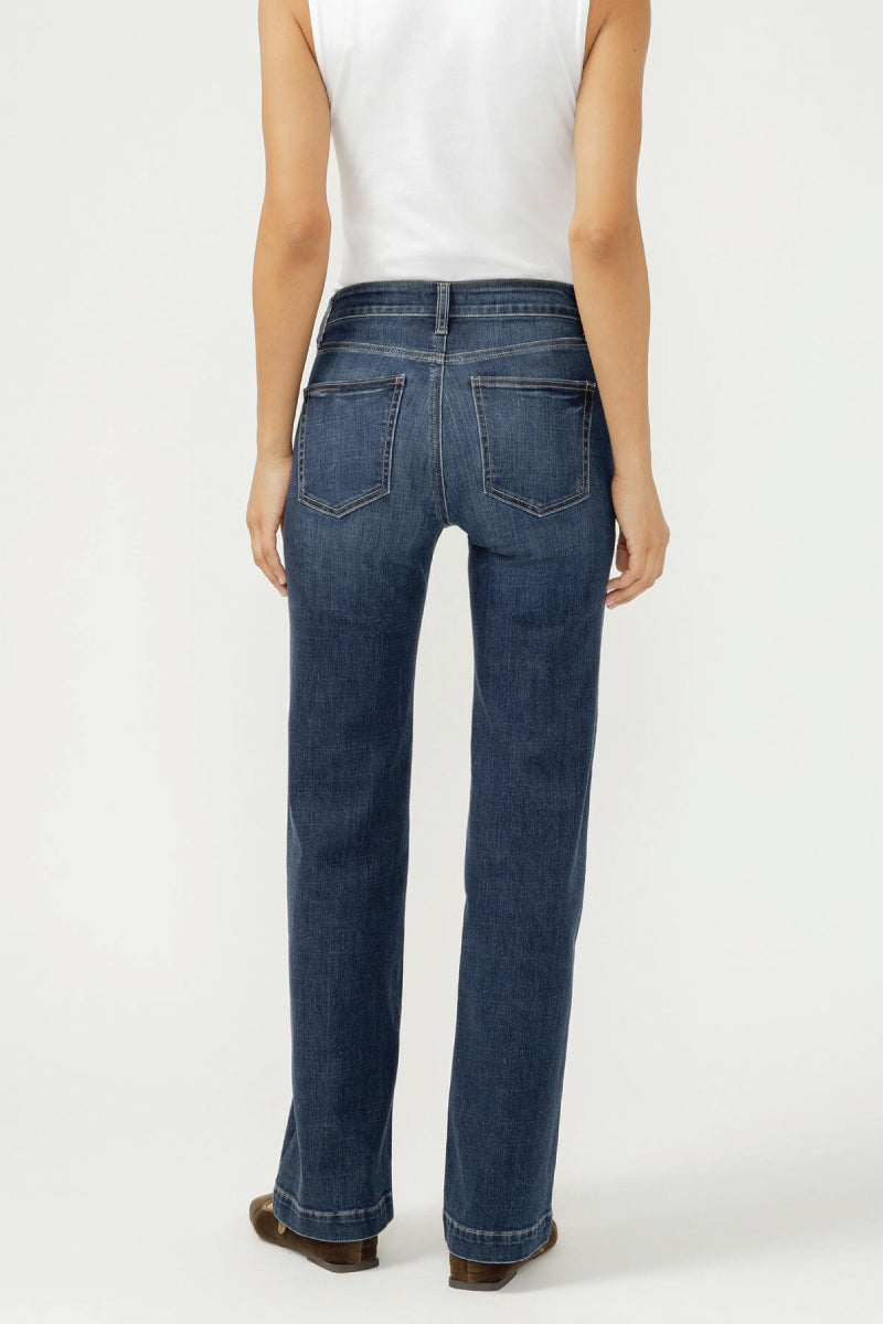 Avery High Rise Trouser Leg Jeans - 31