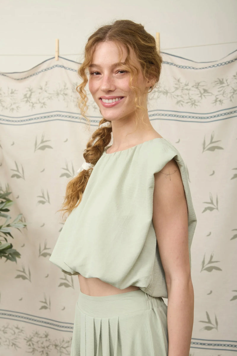 Balloon Crop Top - OLV