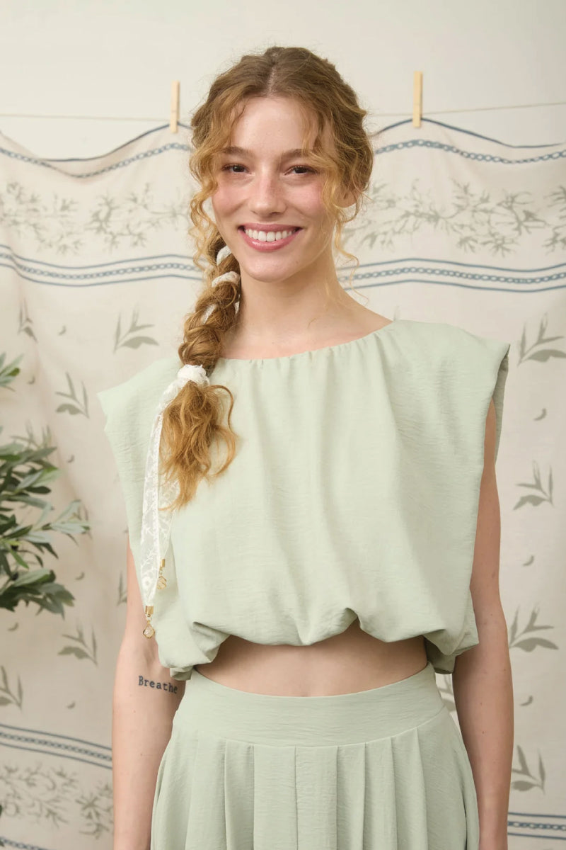 Balloon Crop Top - OLV