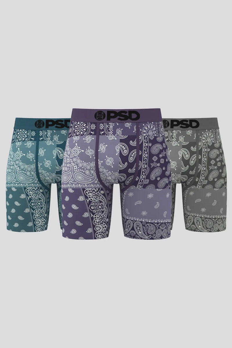 Bandana Dusk 3-Pack Boxer Briefs - BAND