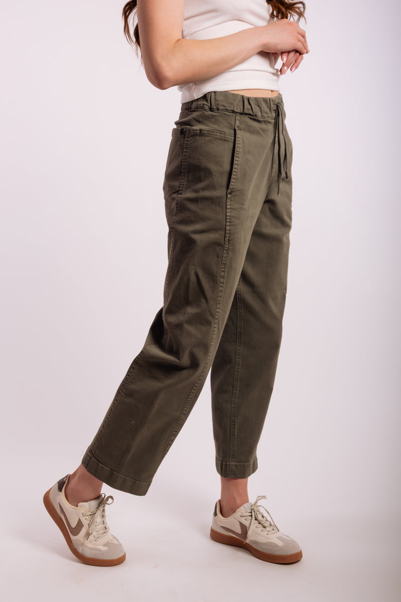 Barrel Pull On Pants - THY