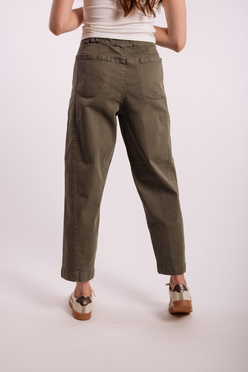 Barrel Pull On Pants - THY