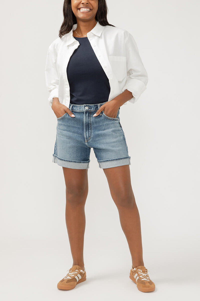 Be Easy High Rise Shorts - AMB