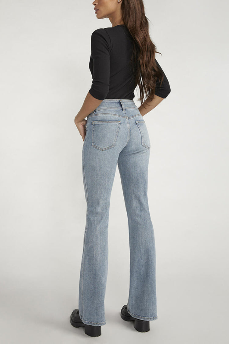 Silver jeans flare leg discount