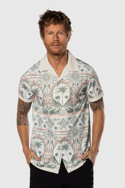 Beach Club Button Up Shirt - OLV
