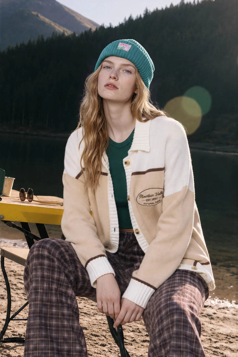 Bear Knit Cardigan - KHA