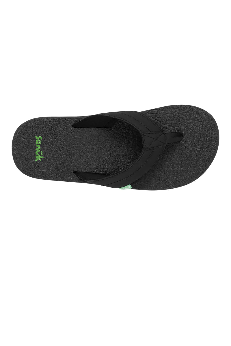 Beer Cozy 2 Flip Flop - BLK