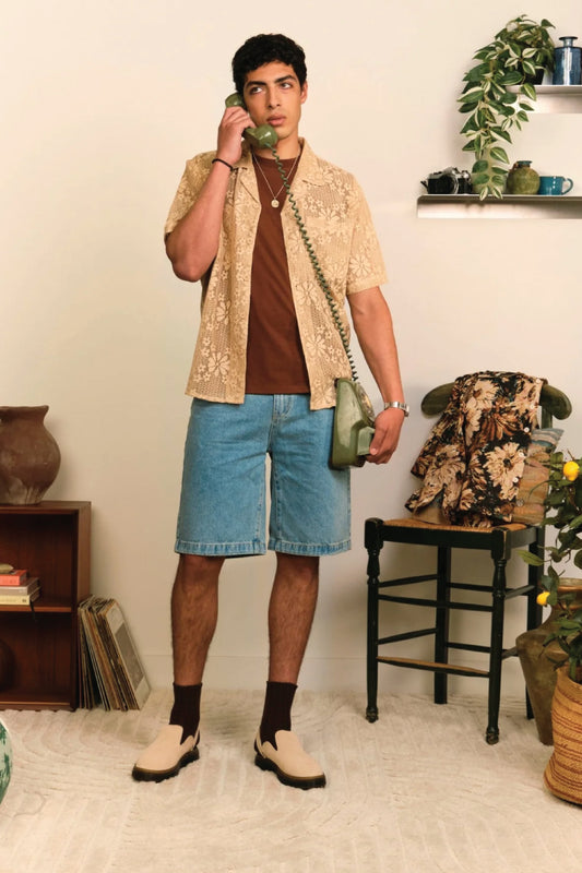 Bermuda Denim Shorts - VIN