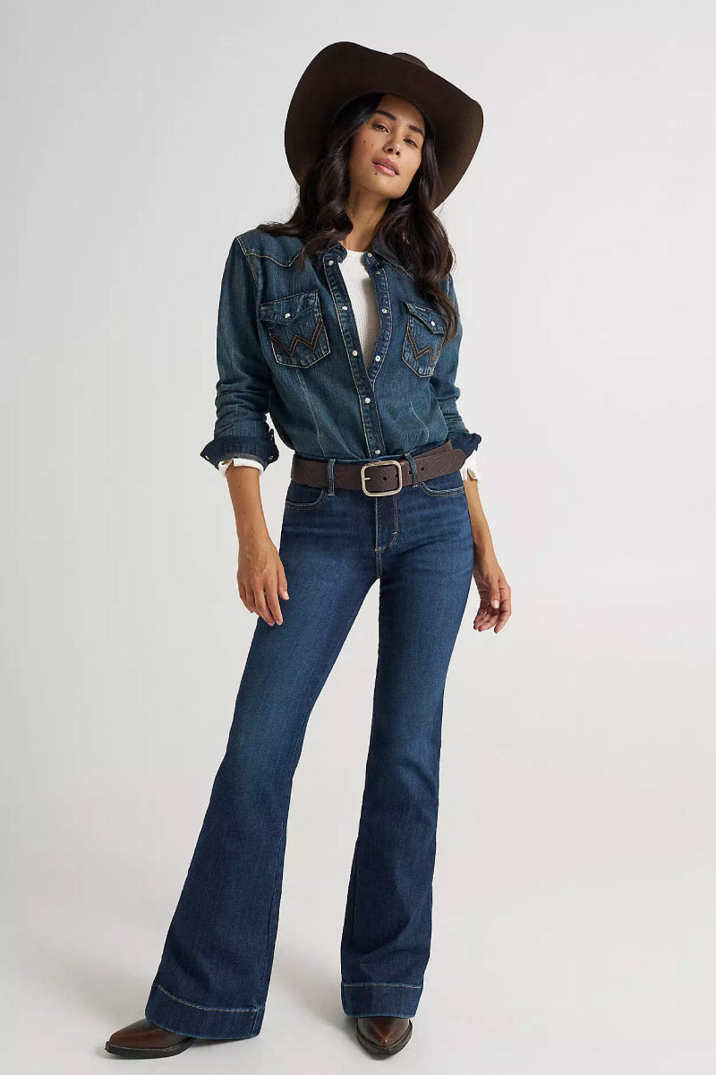 Bespoke High Rise Trouser Jeans