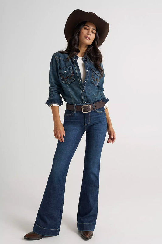 Bespoke High Rise Trouser Jeans