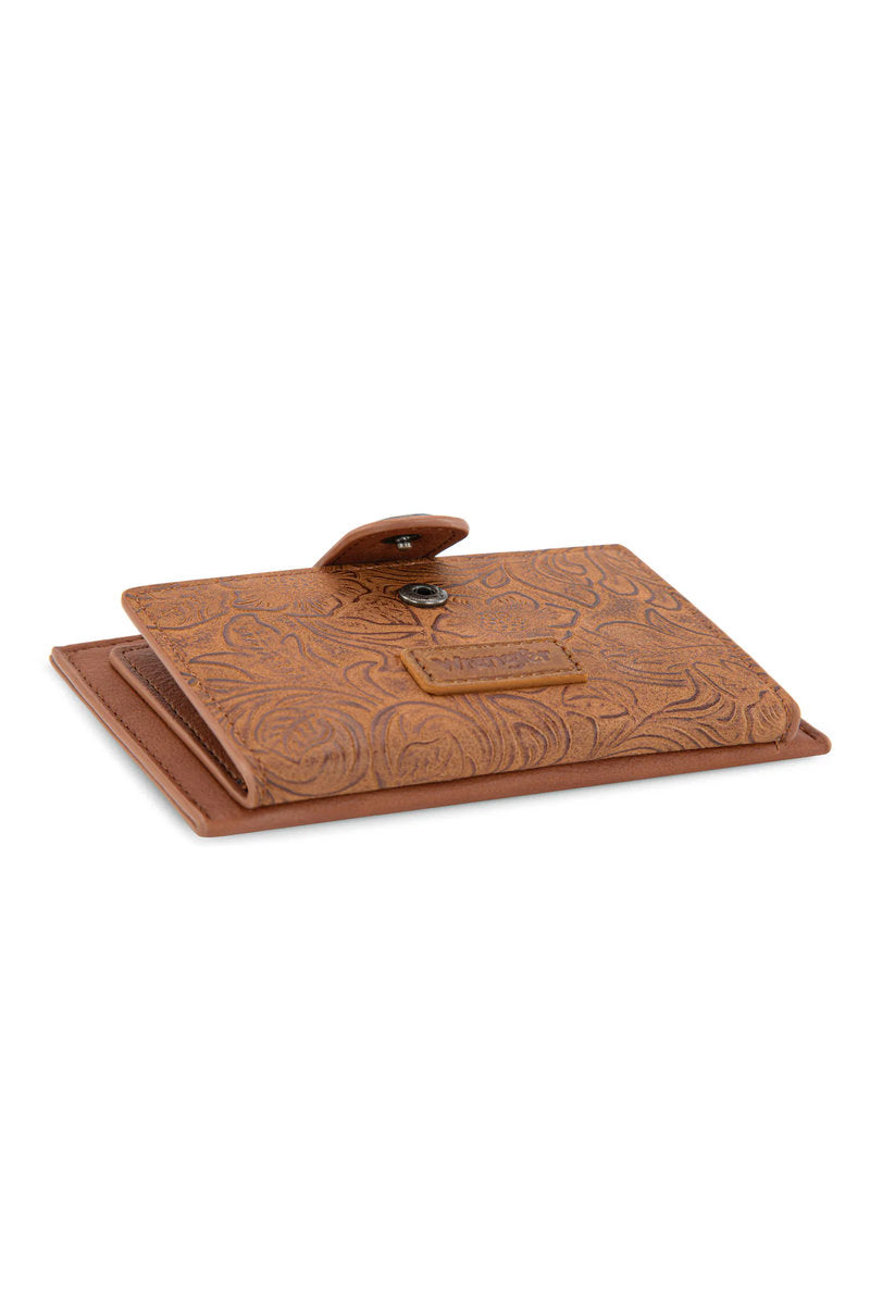 Bi-Fold Wallet with Key Ring - BRN
