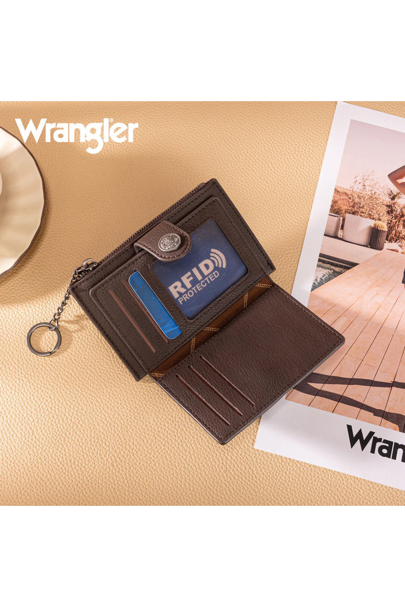 Bi-Fold Wallet with Key Ring - COF