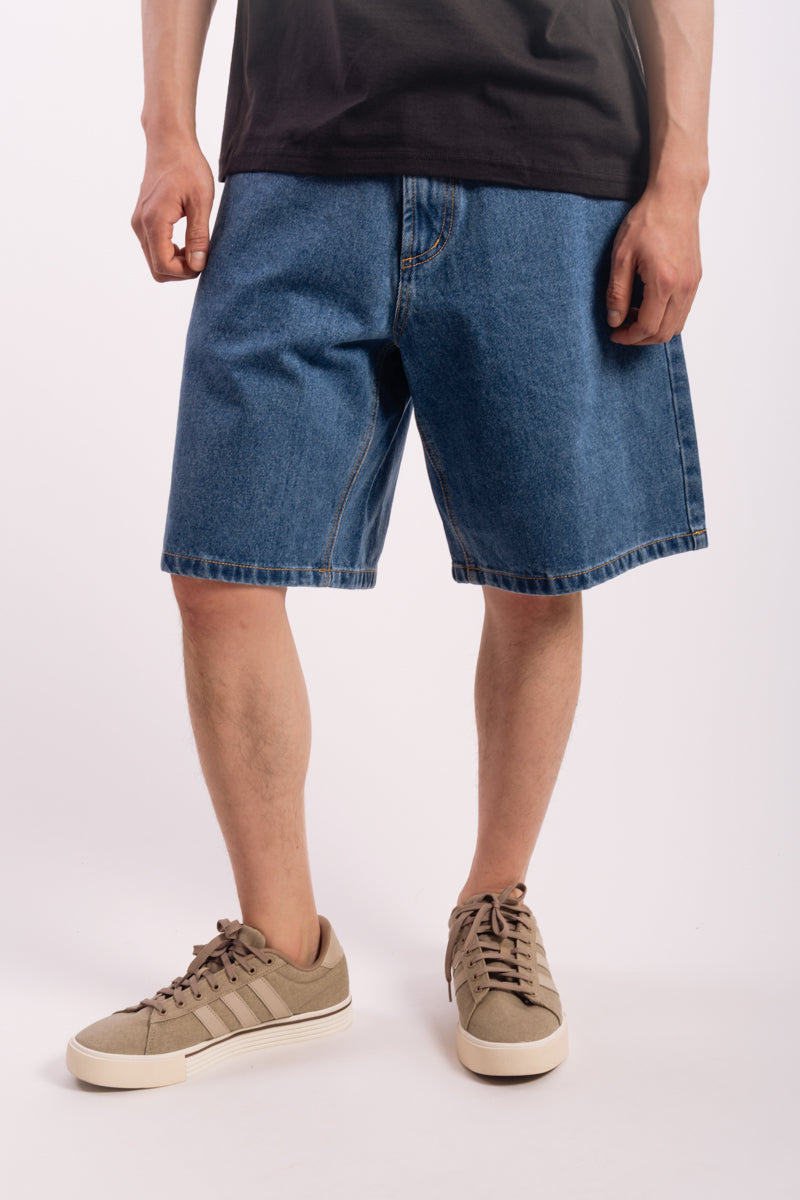 Bigwig Baggy Denim Shorts - LIN