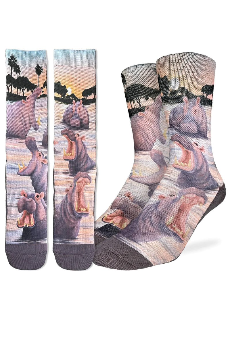Bloat Of Hippos Sock