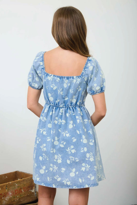 Bloomed Denim Mini - CHM