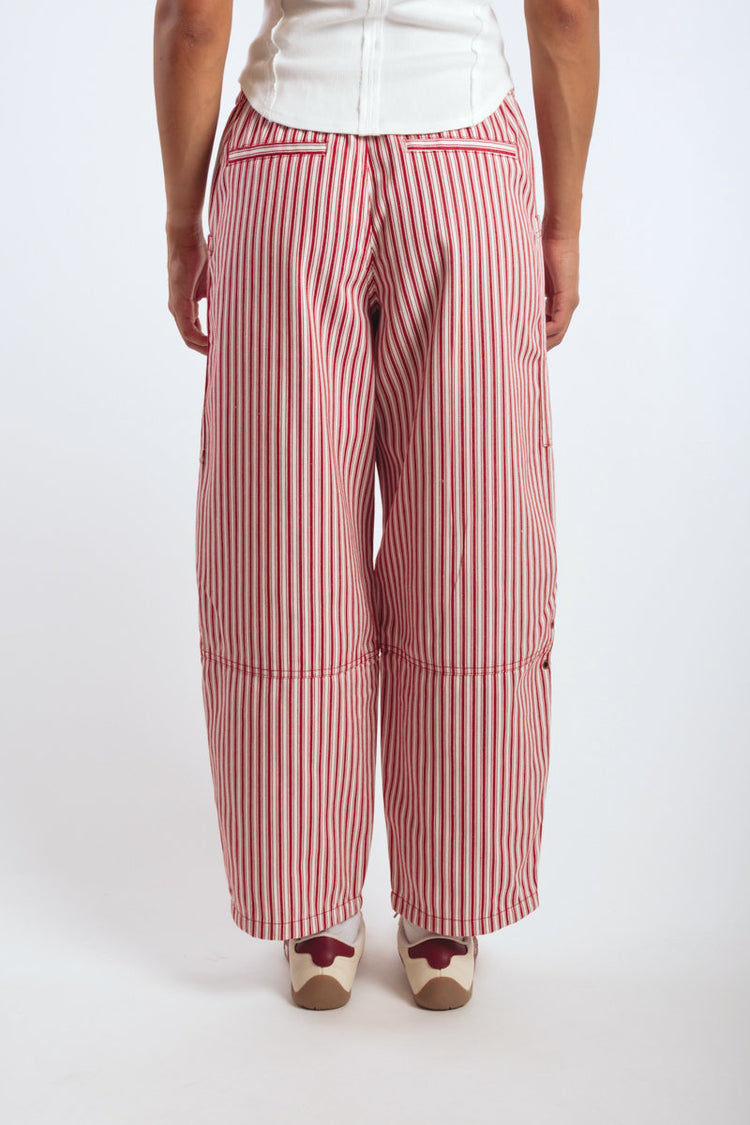 Striped Wide Leg Pants - BRY