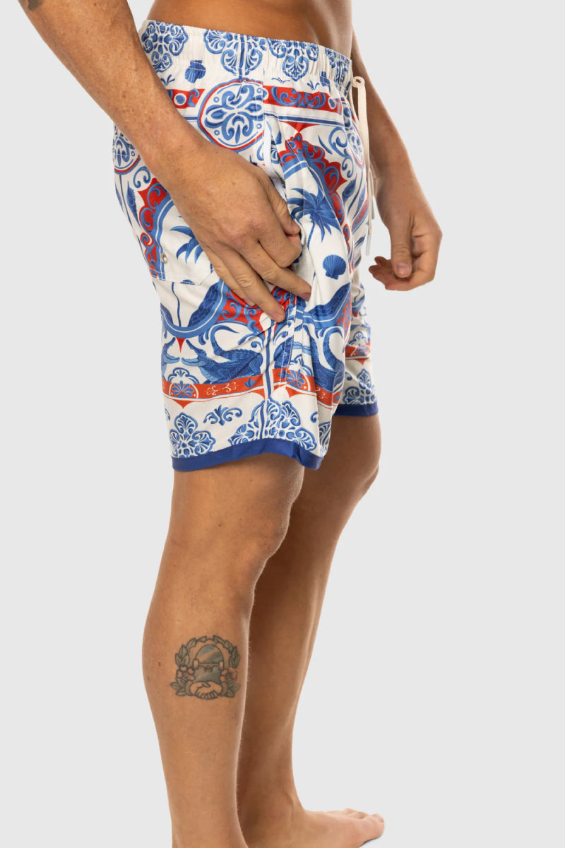 Blue Cordoba Swim Short - BLU