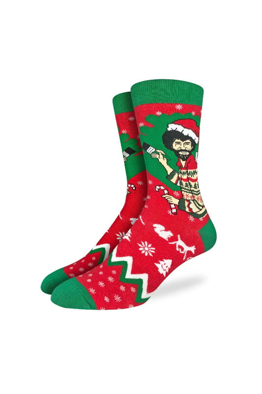 Bob Ross Christmas Sock - MUL