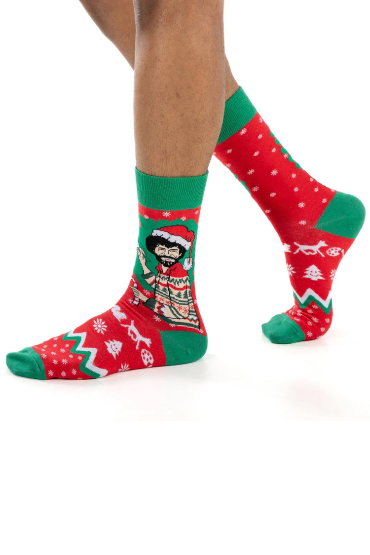 Bob Ross Christmas Sock - MUL