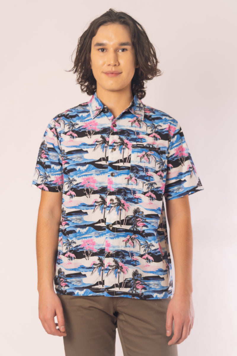 Bolivia Short Sleeve Shirt - BLU
