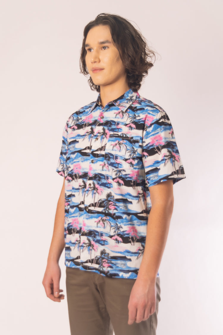 Bolivia Short Sleeve Shirt - BLU
