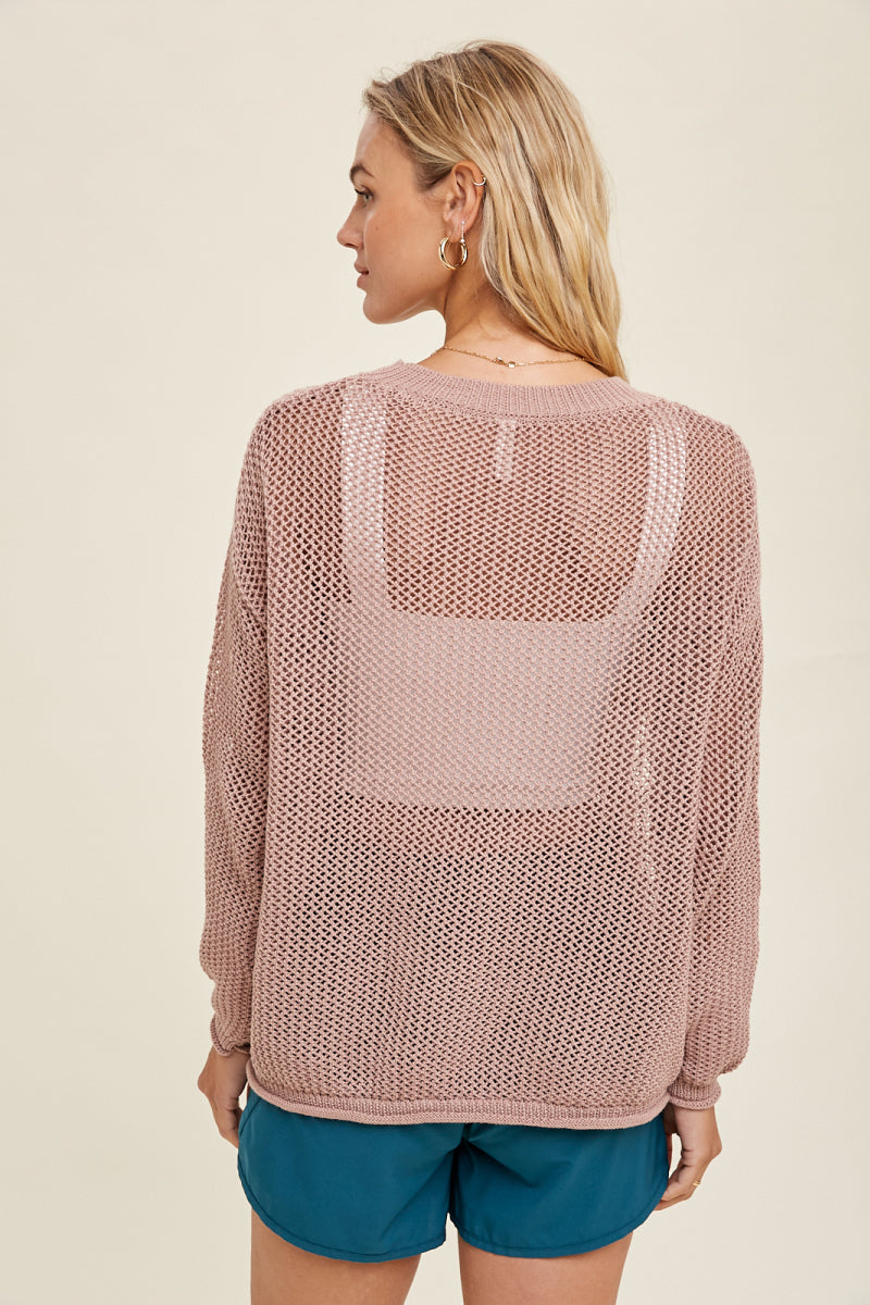 Bondi Crochet Sweater
