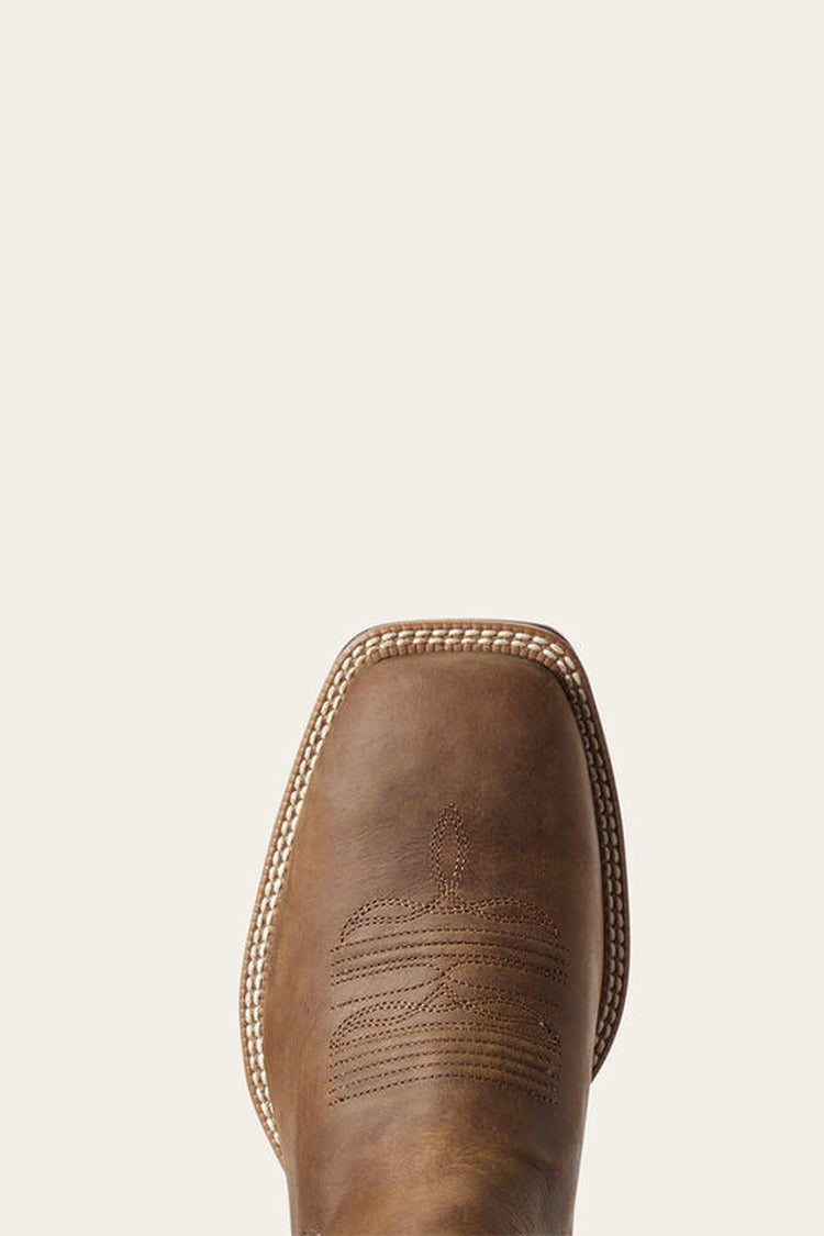 Booker Chelsea Wide Square Toe Western Boot - DREG