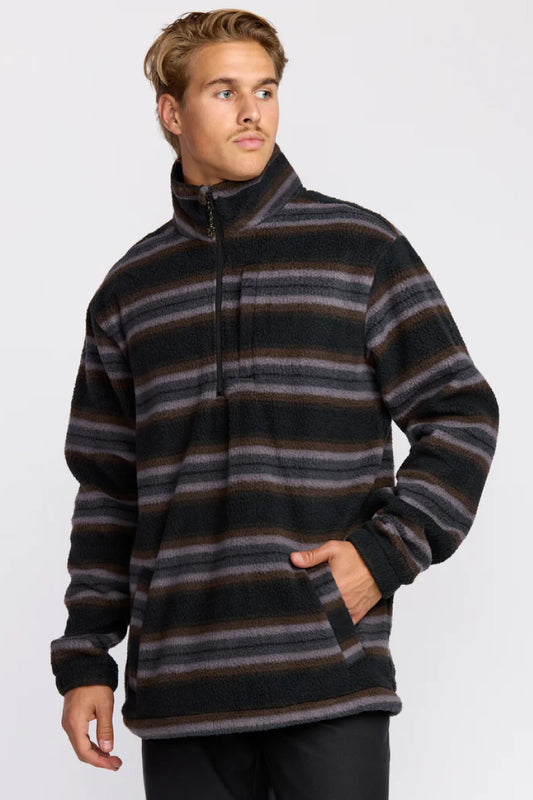 Boundary Mock Sweatshirt - BLK