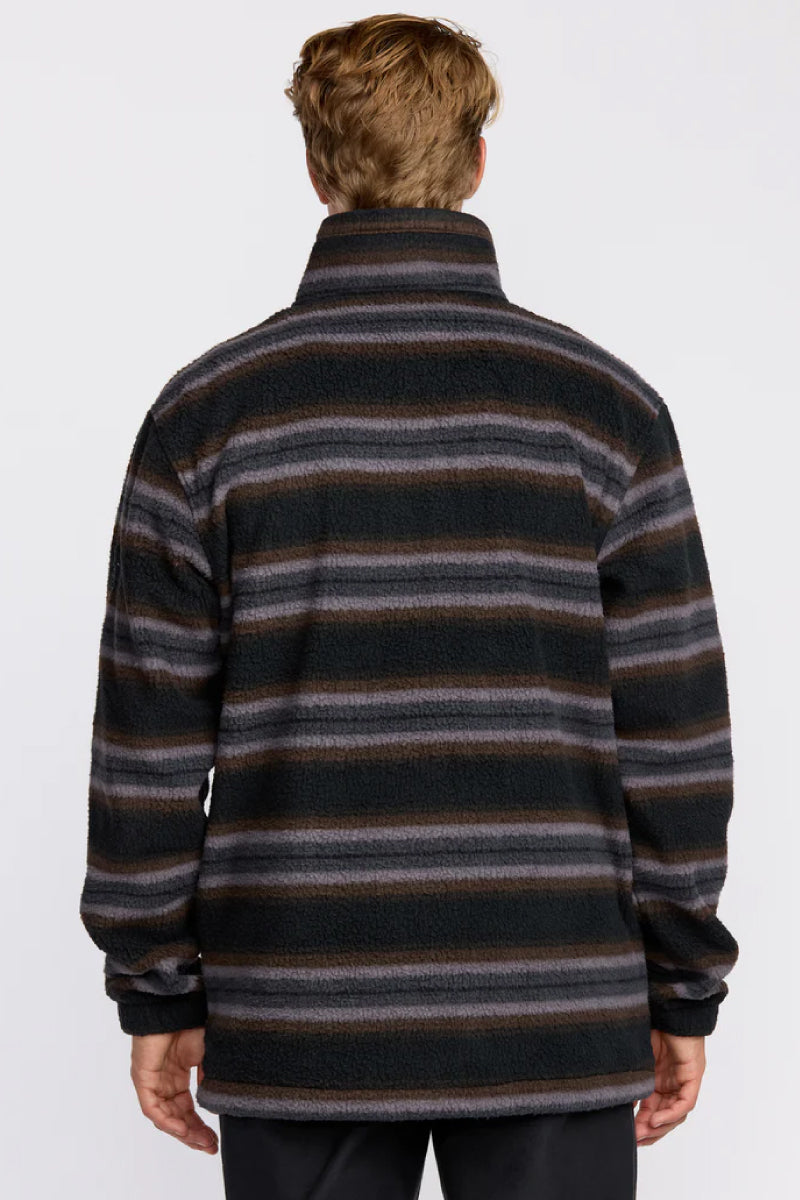 Boundary Mock Sweatshirt - BLK