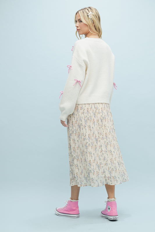 Bow Sweater - CRM