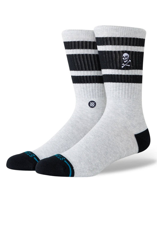 Boyd Skull Crew Sock - HGR