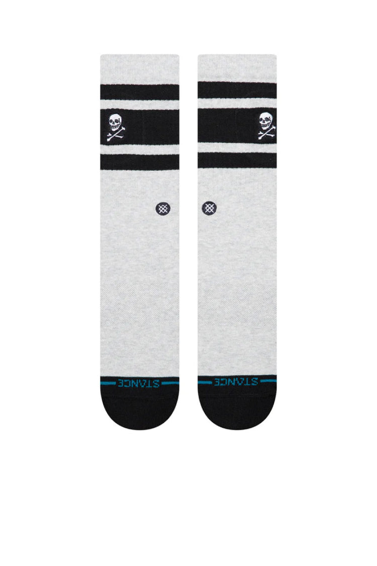 Boyd Skull Crew Sock - HGR