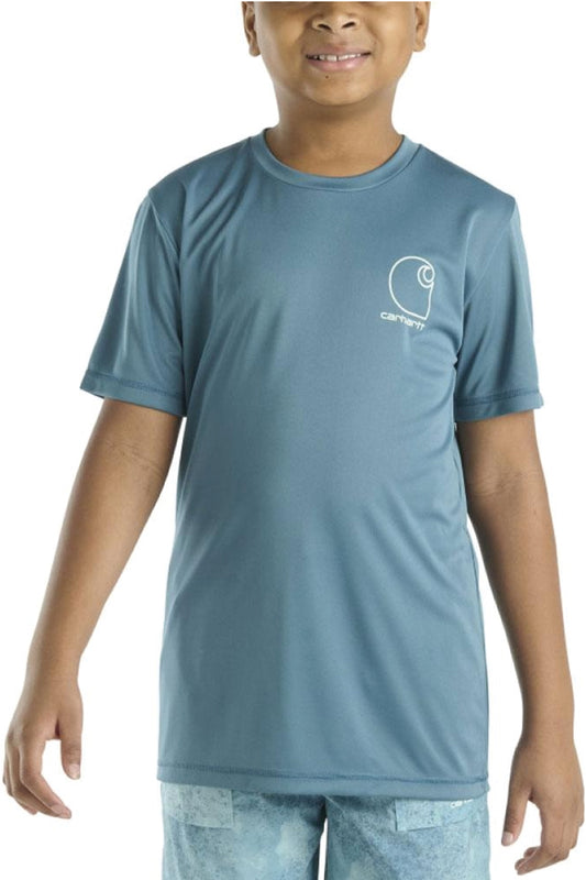 Boys Force Sun Defender Tee - TEA
