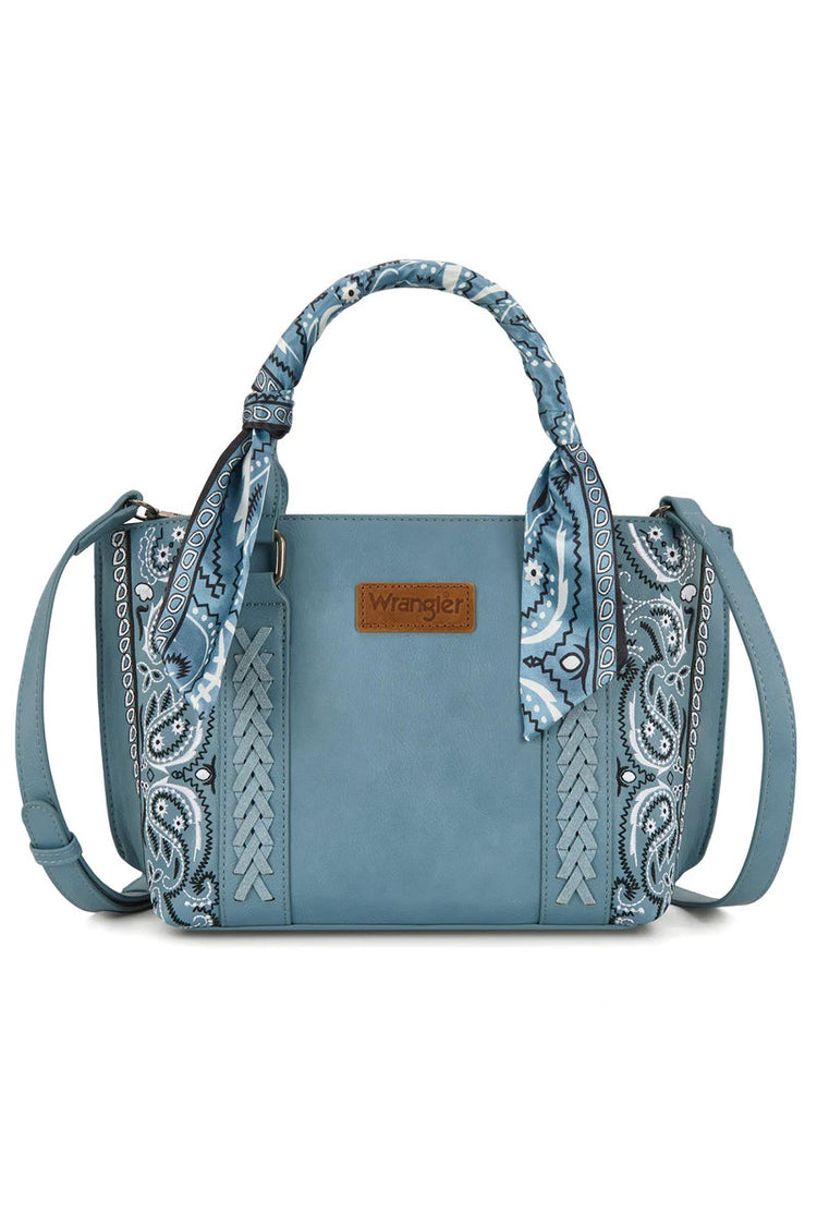 Braided Paisley Bandana Tote - JEA