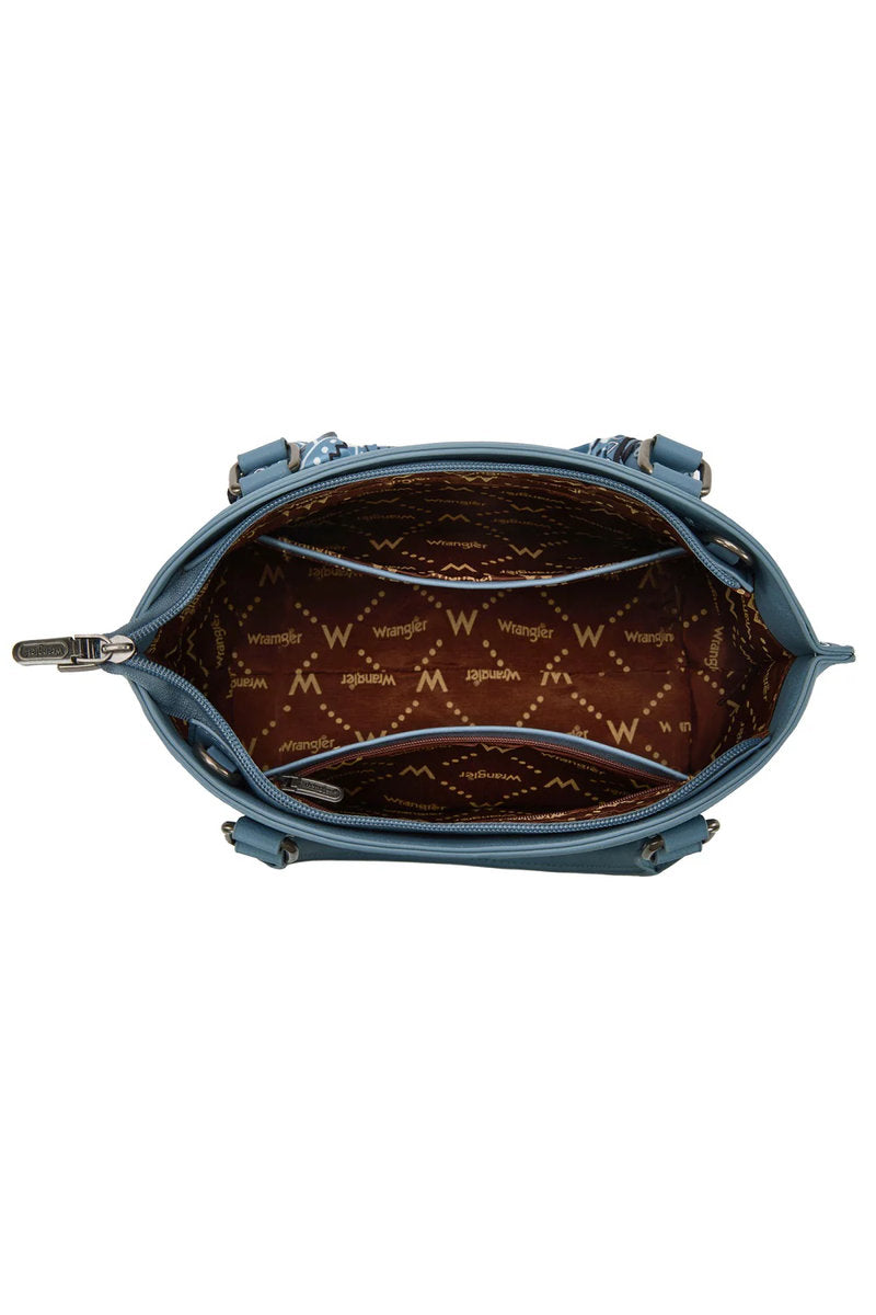 Braided Paisley Bandana Tote - JEA