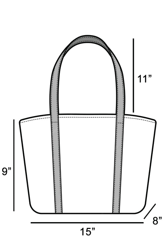 Braided Row Tote - IVR