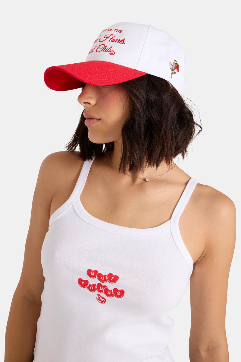 Breakin Hearts Hat - White