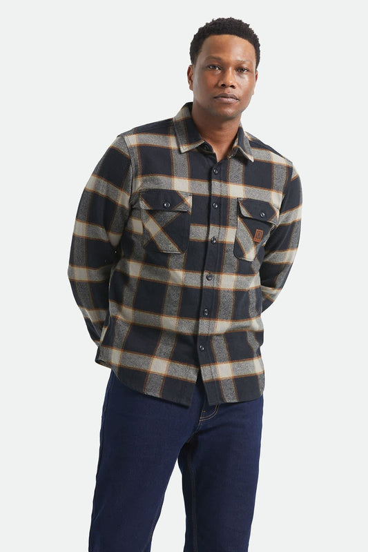 Bowery Long Sleeve Flannel Shirt - BKCR