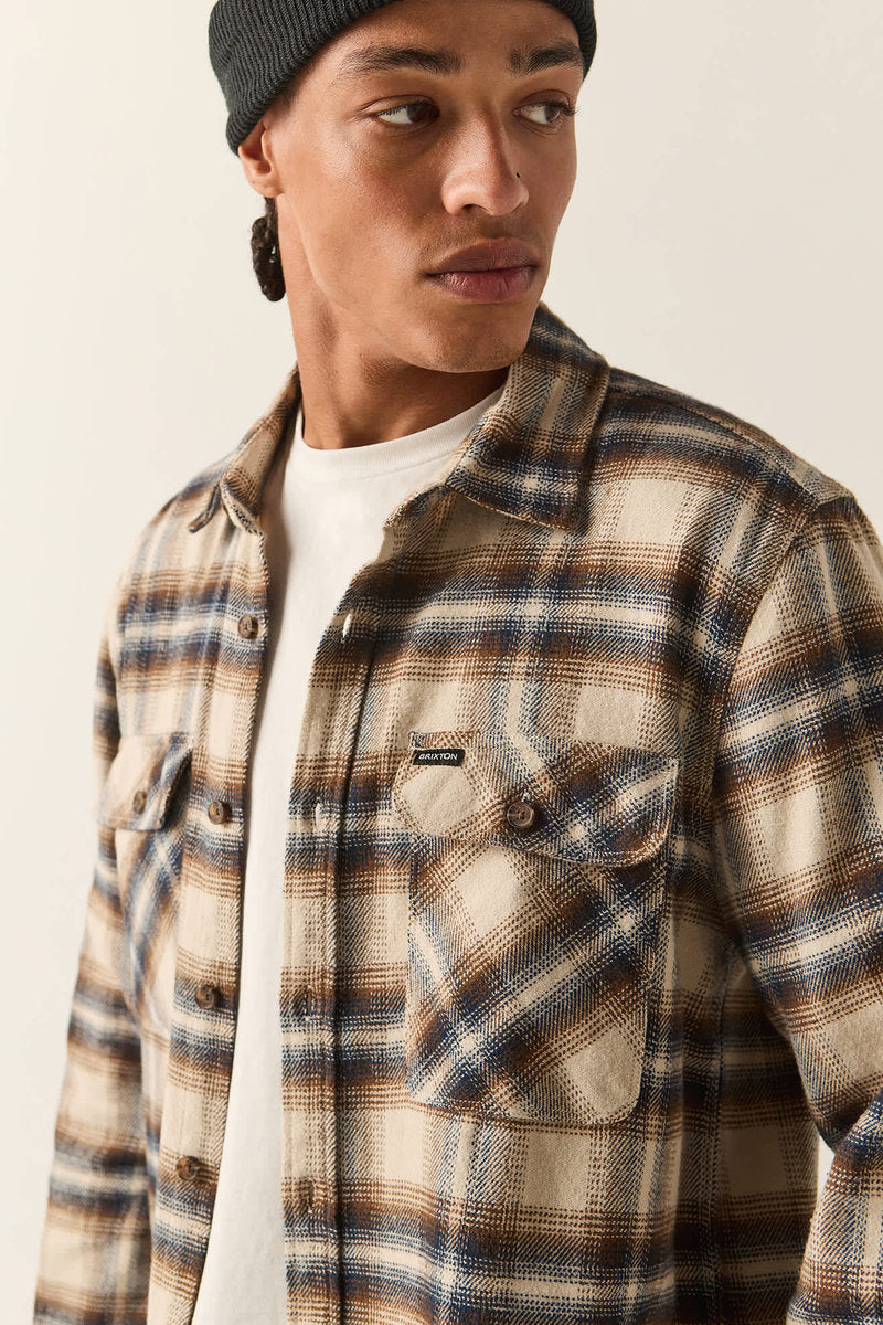 Bowery Long Sleeve Flannel Shirt - SFTB