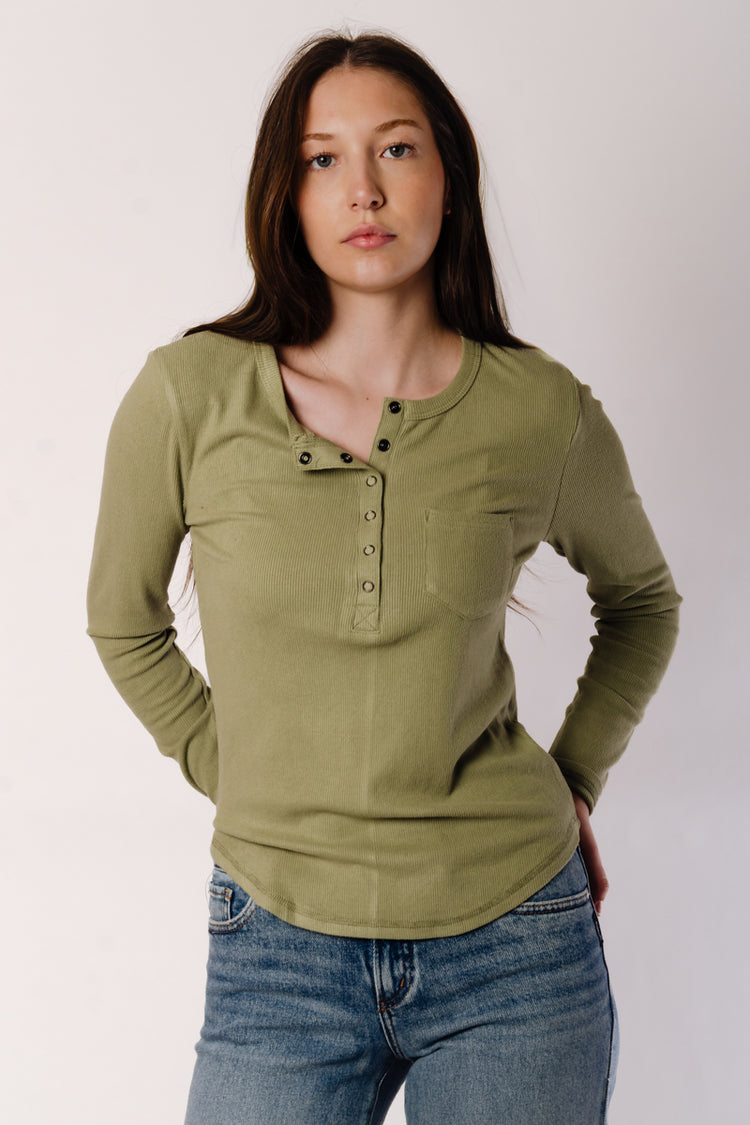 Brushed Henley - OLV