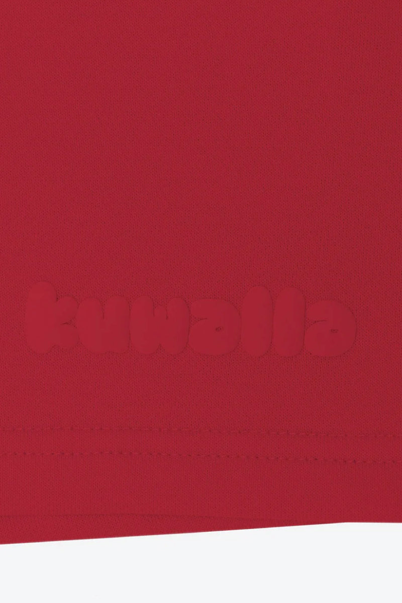 Bubble Sweatshorts - RED