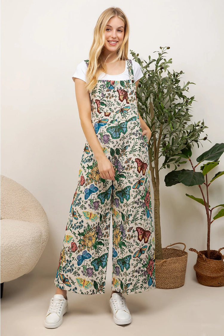 Butterfly Tapestry Overall - MUL