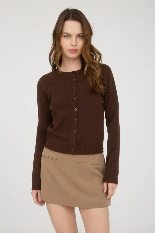 In The Cloud Cardigan - BRN