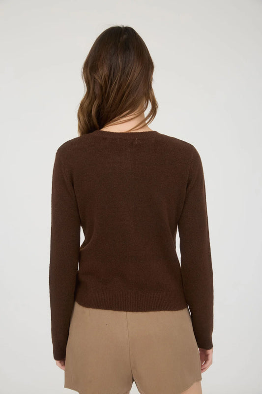 In The Cloud Cardigan - BRN